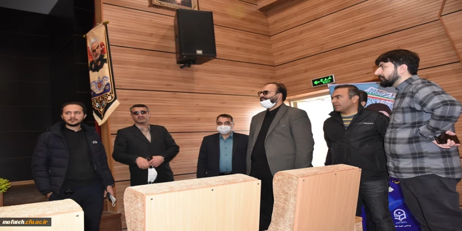 بازدید شهردار محترم منطقه بیست تهران و معاونین گرامی از پردیس شهید مفتح شهرری دانشگاه فرهنگیان 2