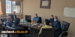 جلسه هماهنگی و برنامه ریزی جهت آماده سازی پردیس شهید مفتح شهرری 