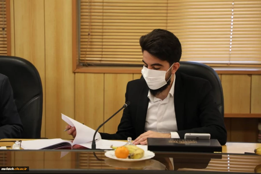 حضور مهدی ملکی نیا به عنوان عضو شورای تخصصی دانشجویان کشور در جلسه شورای تخصصی سازمان مرکزی