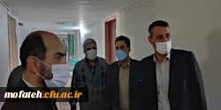 بازدید جناب آقای دکتر حیدری مدیرکل محترم امور دانشجویی دانشگاه فرهنگیان به همراه معاون محترم ایشان از سراهای دانشجوی پردیس شهید مفتح شهرری