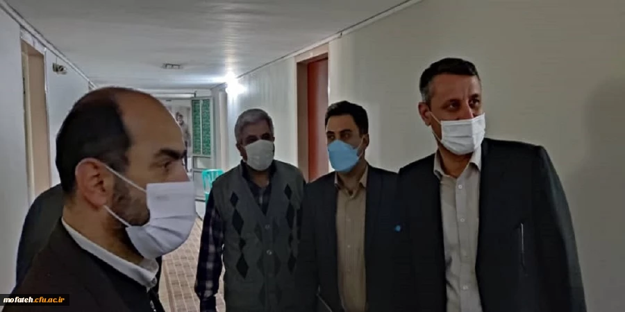 بازدید جناب آقای دکتر حیدری مدیرکل محترم امور دانشجویی دانشگاه فرهنگیان به همراه معاون محترم ایشان از سراهای دانشجوی پردیس شهید مفتح شهرری