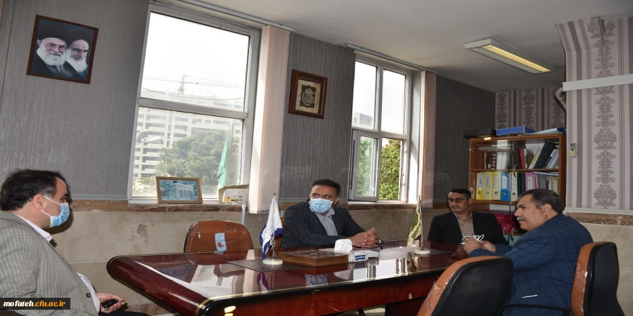 بازدید جناب آقای مهندس آصف مدیرکل هوشمند سازی و فناوری اطلاعات دانشگاه فرهنگیان 