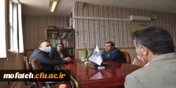 بازدید جناب آقای مهندس آصف مدیرکل هوشمند سازی و فناوری اطلاعات دانشگاه فرهنگیان