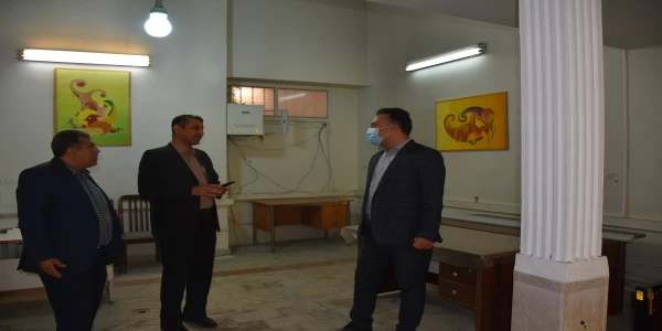 بازدید جناب آقای مهندس آصف مدیرکل هوشمند سازی و فناوری اطلاعات دانشگاه فرهنگیان