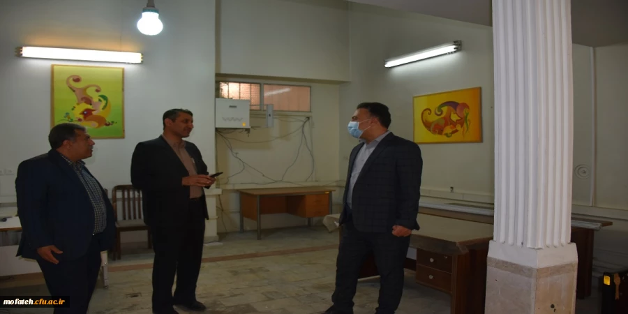 بازدید جناب آقای مهندس آصف مدیرکل هوشمند سازی و فناوری اطلاعات دانشگاه فرهنگیان