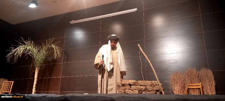 نمایش تئاتر سفر به مناسبت شب های قدر در پردیس شهید مفتح شهرری توسط دانشجومعلمان در دومین روز گرامی داشت ایام الله و لیالی قدر دانشگاه فرهنگیان استان تهران