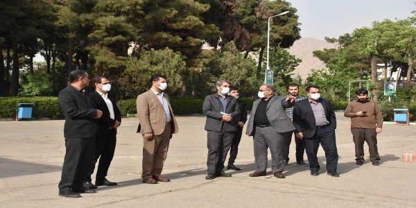 بازدید مدیرکل محترم آموزش پرورش شهرستان های استان تهران دکتر بهرامی از پردیس شهید مفتح شهرری 