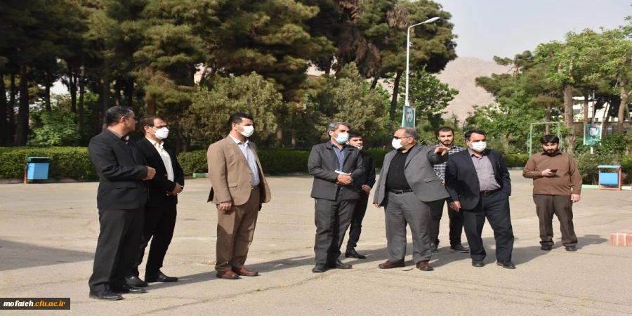 بازدید مدیرکل محترم آموزش پرورش شهرستان های استان تهران دکتر بهرامی از پردیس شهید مفتح شهرری 