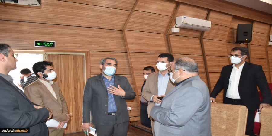 بازدید مدیرکل محترم آموزش پرورش شهرستان های استان تهران دکتر بهرامی از پردیس شهید مفتح شهرری 