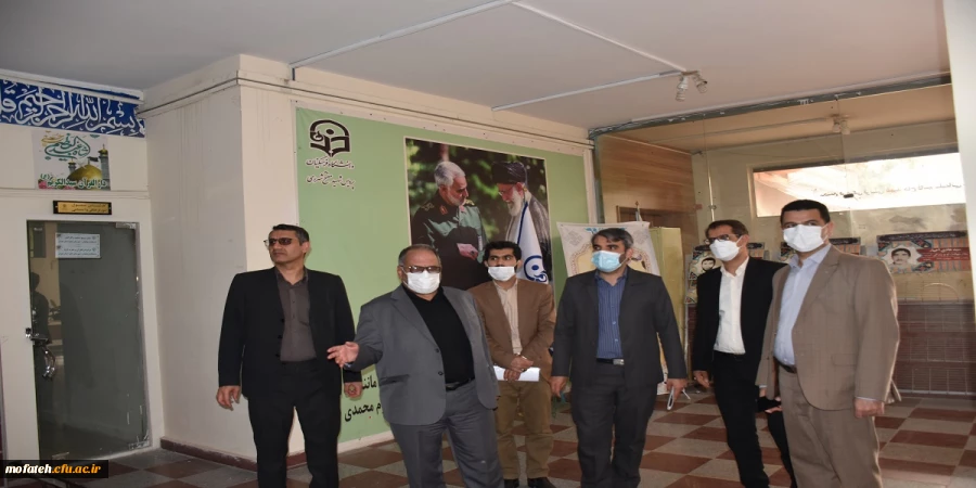 بازدید مدیرکل محترم آموزش پرورش شهرستان های استان تهران دکتر بهرامی از پردیس شهید مفتح شهرری