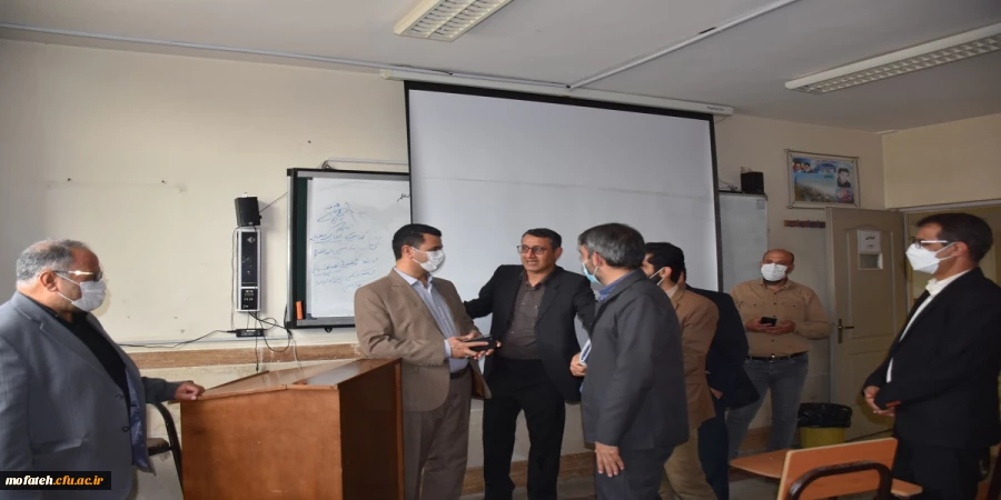 بازدید مدیرکل محترم آموزش پرورش شهرستان های استان تهران دکتر بهرامی از پردیس شهید مفتح شهرری