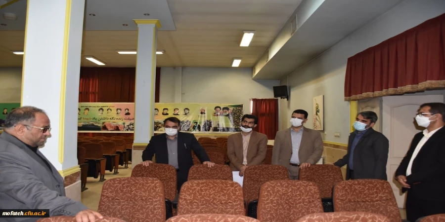 بازدید مدیرکل محترم آموزش پرورش شهرستان های استان تهران دکتر بهرامی از پردیس شهید مفتح شهرری