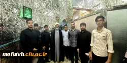 زیارت حرم سیدالکریم با دانشجومعلمان در دومین شب مراسم شب های قدر