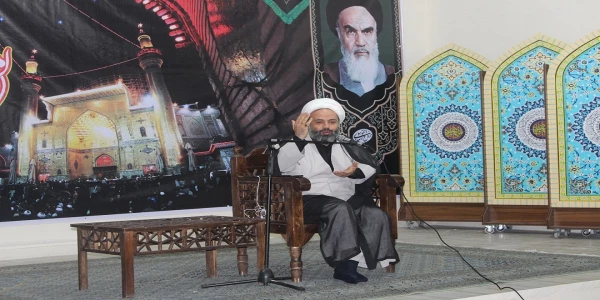 سخنرانی شب نوزدهم ماه مبارک رمضان  توسط حجت السلام والمسلمین دکتر مقدم مسئول نهاد نمایندگی مقام معظم رهبری در دانشگاه فرهنگیان استان تهران