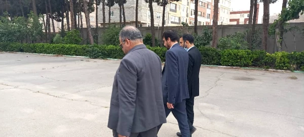 بازدید  دکتر الماسی، نماینده دفتر ریاست جمهوری  از پردیس شهید مفتح 3