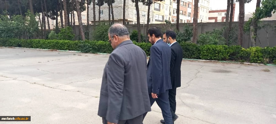 بازدید  دکتر الماسی، نماینده دفتر ریاست جمهوری  از پردیس شهید مفتح 3