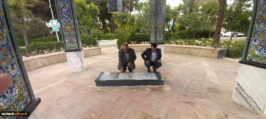 بازدید  دکتر الماسی، نماینده دفتر ریاست جمهوری  از پردیس شهید مفتح 5