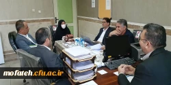 جلسه شورای گروه آموزش زبان و ادبیات پردیس شهید مفتح شهر ری
