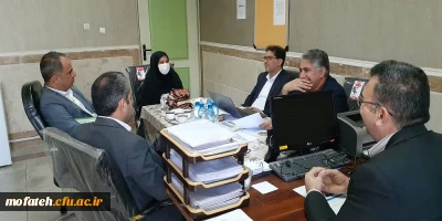 جلسه شورای گروه آموزش زبان و ادبیات پردیس شهید مفتح شهر ری