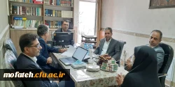 جلسه شورای گروه آموزش زبان و ادبیات پردیس شهید مفتح شهر ری