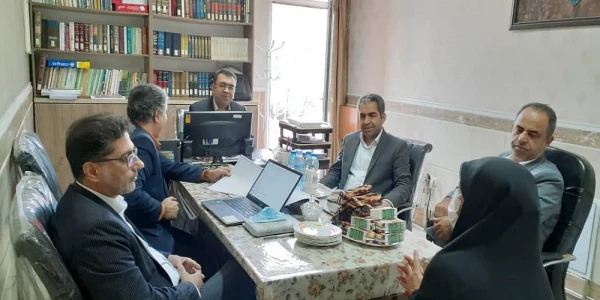 جلسه شورای گروه آموزش زبان و ادبیات پردیس شهید مفتح شهر ری