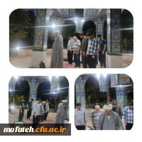 برگزاری نماز جماعت مغرب و هست در جوار مزار مصفای شهید گمنام پردیس شهید مفتح