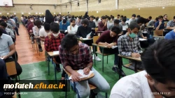 بازدیدسرپرست پردیس، از حوزه های امتحانی سالن ورزشی و  ساختمان آموزشی پردیس شهید مفتح 6