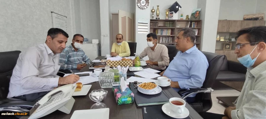 سومین جلسه شورای مالی پردیس شهید مفتح شهرری  3