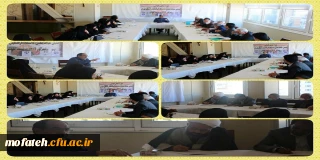 توصیه استاد رحیم پور ازغدی به اساتید دانشگاه فرهنگیان استان تهران: توسط رسانه خیلی از ریل گذاری های صحیح را گفتمان کنید ، جهاد تبیین همین است.