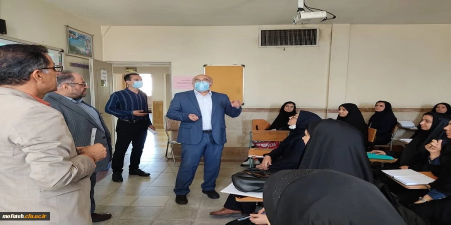 بازدید سرپرست محترم مدیریت امور پردیس های استان تهران از پردیس شهید مفتح 2