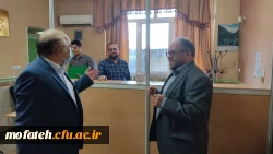 بازدید سرپرست محترم مدیریت امور پردیس های استان تهران از پردیس شهید مفتح 3