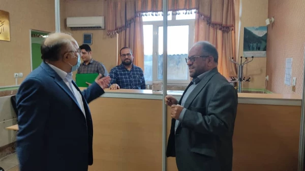 بازدید سرپرست محترم مدیریت امور پردیس های استان تهران از پردیس شهید مفتح 3