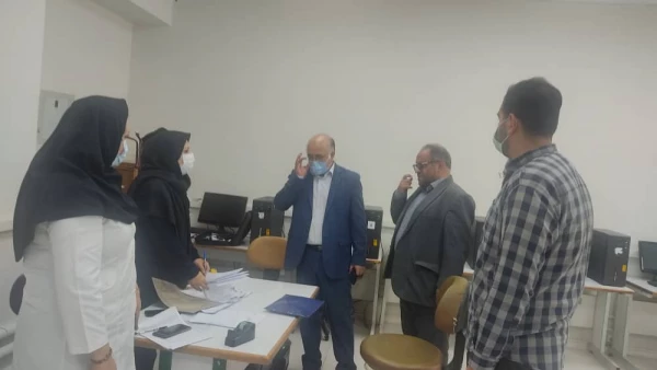 بازدید سرپرست محترم مدیریت امور پردیس های استان تهران از پردیس شهید مفتح 7