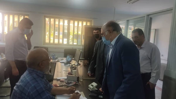 بازدید سرپرست محترم مدیریت امور پردیس های استان تهران از پردیس شهید مفتح 8