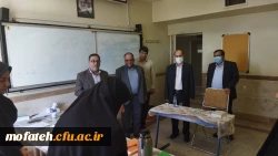  از روند مصاحبه داوطلبان ورود به دانشگاه فرهنگیان و نیز کلاس های مهارت آموزان بازدید کردند. 6