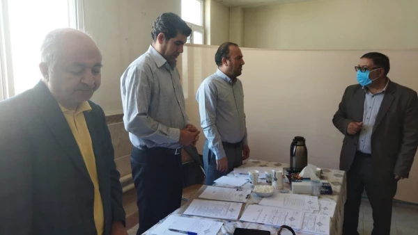  از روند مصاحبه داوطلبان ورود به دانشگاه فرهنگیان و نیز کلاس های مهارت آموزان بازدید کردند. 8