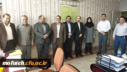  از روند مصاحبه داوطلبان ورود به دانشگاه فرهنگیان و نیز کلاس های مهارت آموزان بازدید کردند. 11