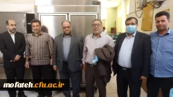  از روند مصاحبه داوطلبان ورود به دانشگاه فرهنگیان و نیز کلاس های مهارت آموزان بازدید کردند. 13