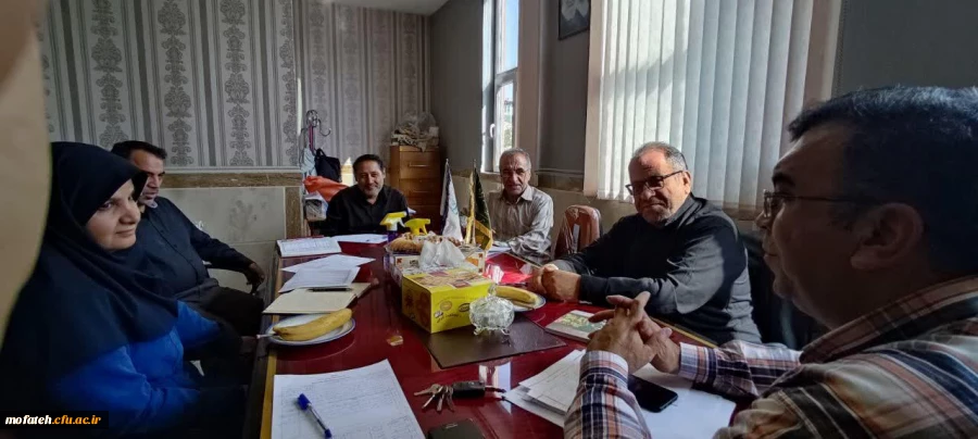 اولین جلسه شورای آموزش پردیس شهید مفتح شهرری در سال تحصیلی جدید با حضور سرپرست و مدیران گروه های آموزشی