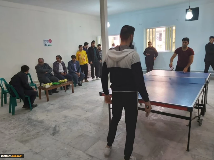 برگزاری فینال و اختتامیه مسابقات تنیس روی میز (جام ۱۳ آبان) 