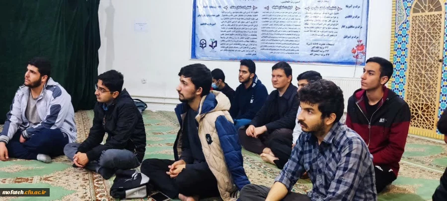 جلسه هیأت دانشجویی بقیه الله الاعظم(عج) پردیس شهید مفتح شهرری 2