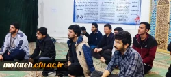 جلسه هیأت دانشجویی بقیه الله الاعظم(عج) پردیس شهید مفتح شهرری