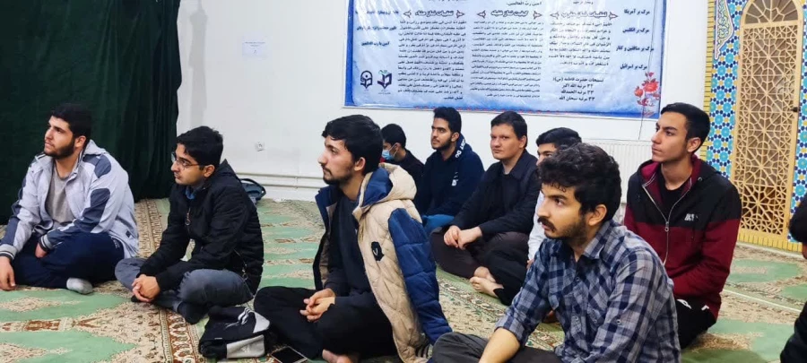 جلسه هیأت دانشجویی بقیه الله الاعظم(عج) پردیس شهید مفتح شهرری