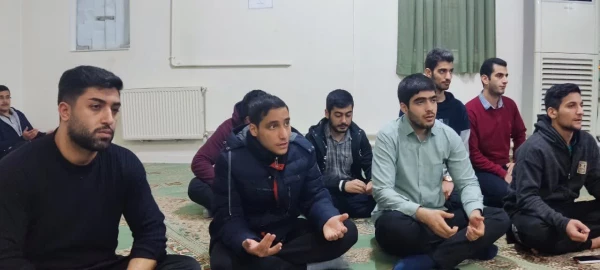 جلسه هیأت دانشجویی بقیه الله الاعظم(عج) پردیس شهید مفتح شهرری