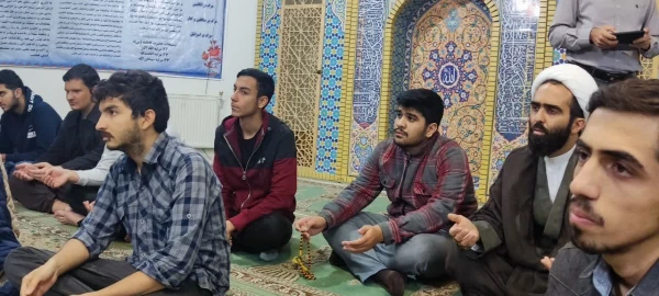 جلسه هیأت دانشجویی بقیه الله الاعظم(عج) پردیس شهید مفتح شهرری