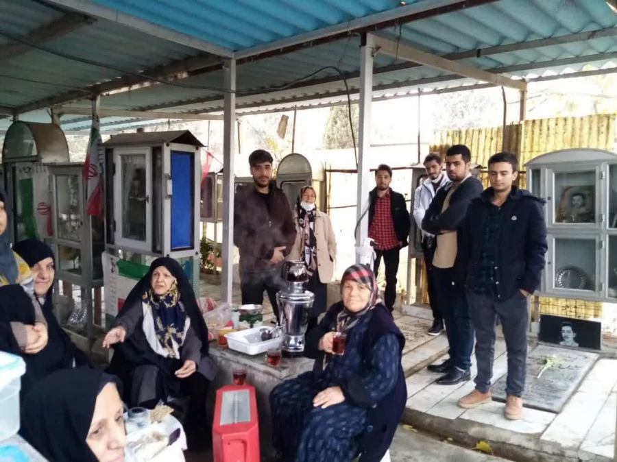 گزارش برنامه قرارِ رفاقتانه گلزار شهدای بهشت زهرا «س»