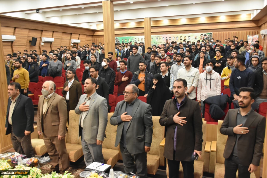 رئیس دانشگاه فرهنگیان در پردیس شهید مفتح شهرری به مناسبت روز دانشجو