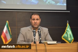 رئیس دانشگاه فرهنگیان در پردیس شهید مفتح شهرری به مناسبت روز دانشجو 7