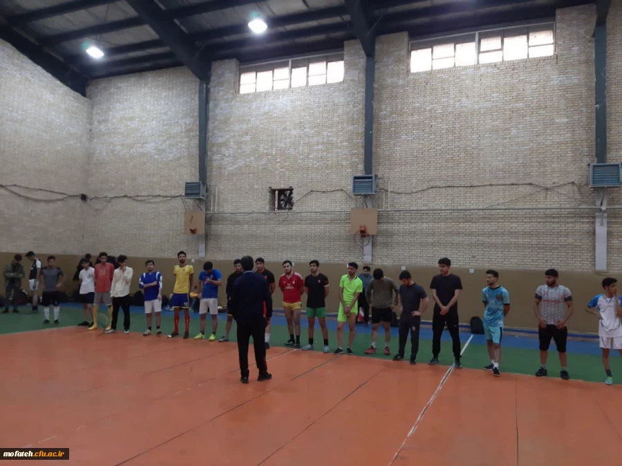 آزمون و تست تیم منتخب فوتسال پردیس شهید مفتح شهرری 