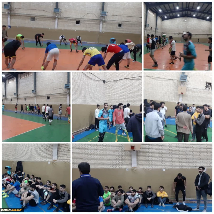 آزمون و تست تیم منتخب فوتسال پردیس شهید مفتح شهرری 
